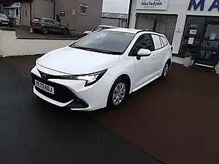 Used 2023 Toyota Corolla White - Interior and Exterior details 3