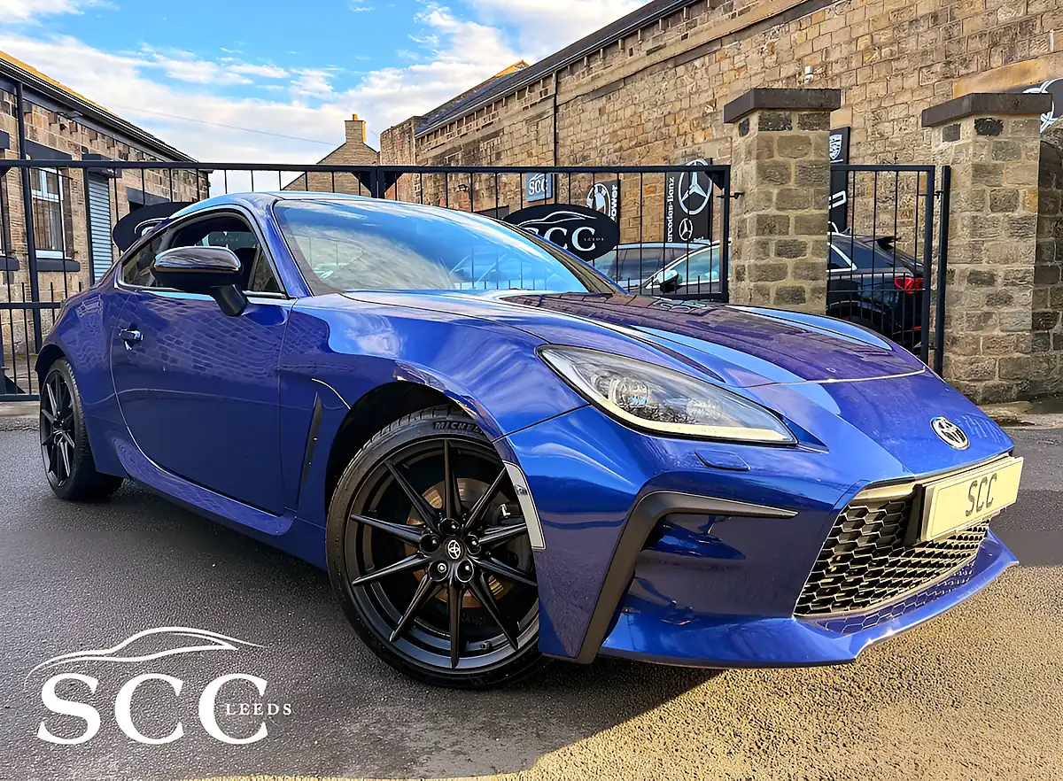 Used 2023 Toyota GR86 Coupe Sapphire Blue Pearl - Front View