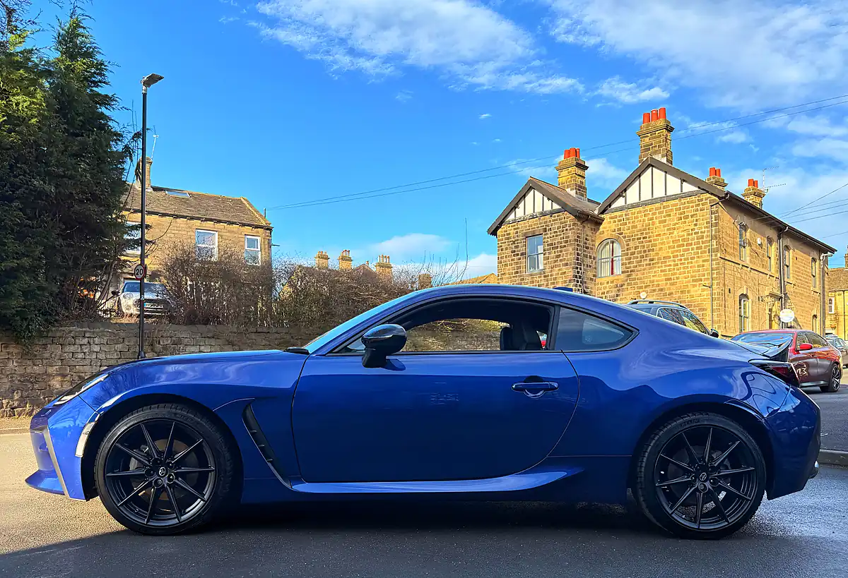 Used 2023 Toyota GR86 Coupe Sapphire Blue Pearl - Interior and Exterior details 10
