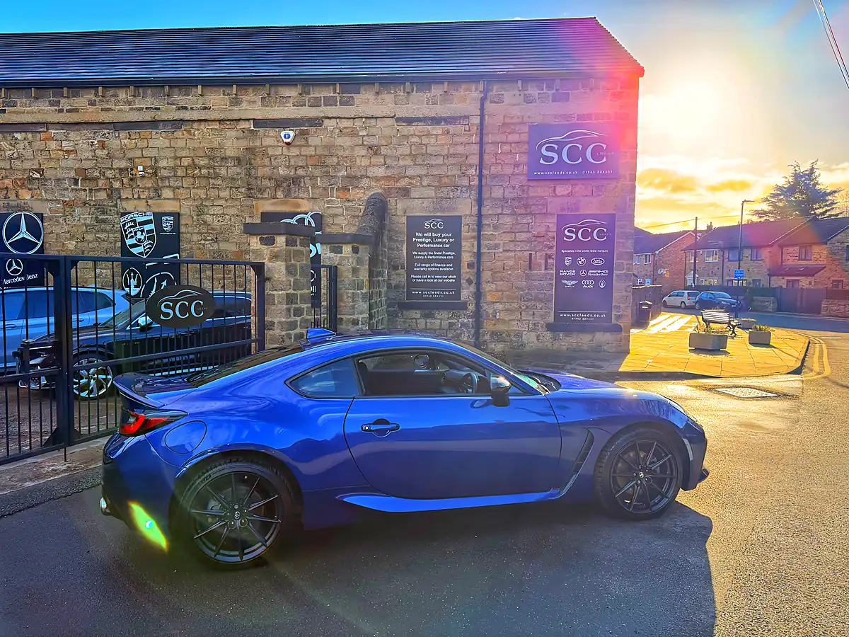 Used 2023 Toyota GR86 Coupe Sapphire Blue Pearl - Interior and Exterior details 17