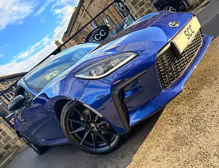Used 2023 Toyota GR86 Coupe Sapphire Blue Pearl - Interior and Exterior details 4
