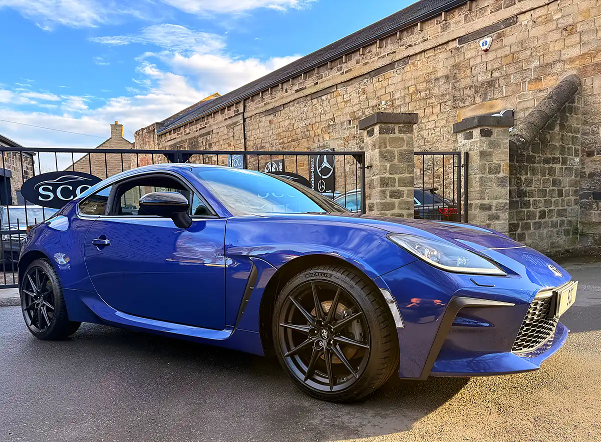 Used 2023 Toyota GR86 Coupe Sapphire Blue Pearl - Interior and Exterior details 6