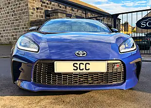 Used 2023 Toyota GR86 Coupe Sapphire Blue Pearl - Interior and Exterior details 8