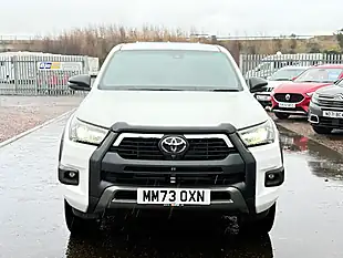 Used 2023 Toyota Hi-Lux Invincible X Pure White - Interior and Exterior details 2