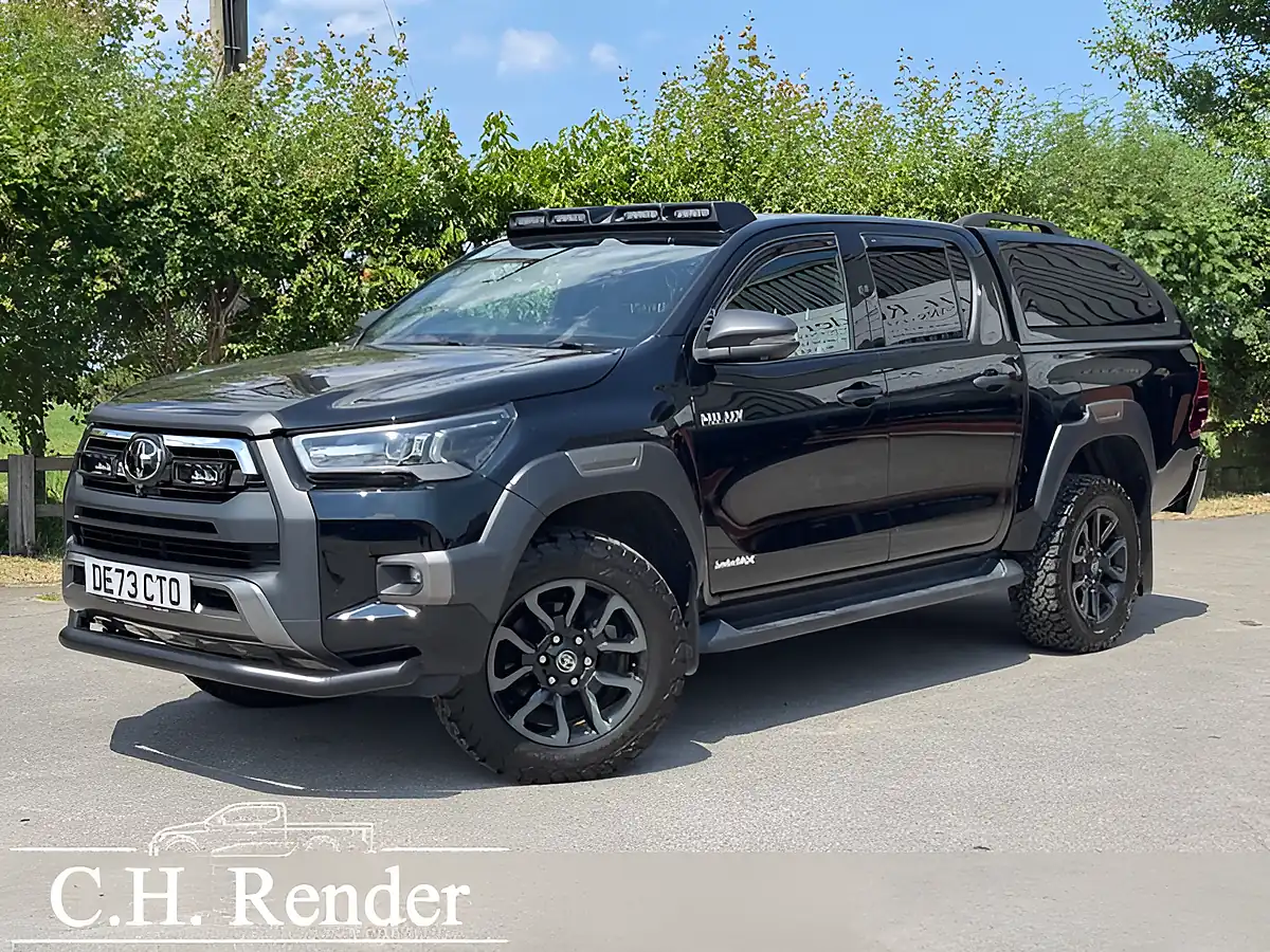 Used 2023 Toyota Hilux Hi-Luxury Invincible X Black - Front View