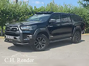 Used 2023 Toyota Hilux Hi-Luxury Invincible X Black - Interior and Exterior details 2