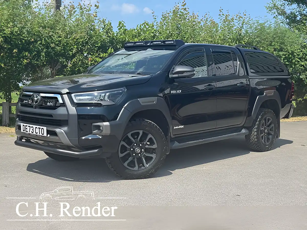 Used 2023 Toyota Hilux Hi-Luxury Invincible X Black - Interior and Exterior details 2