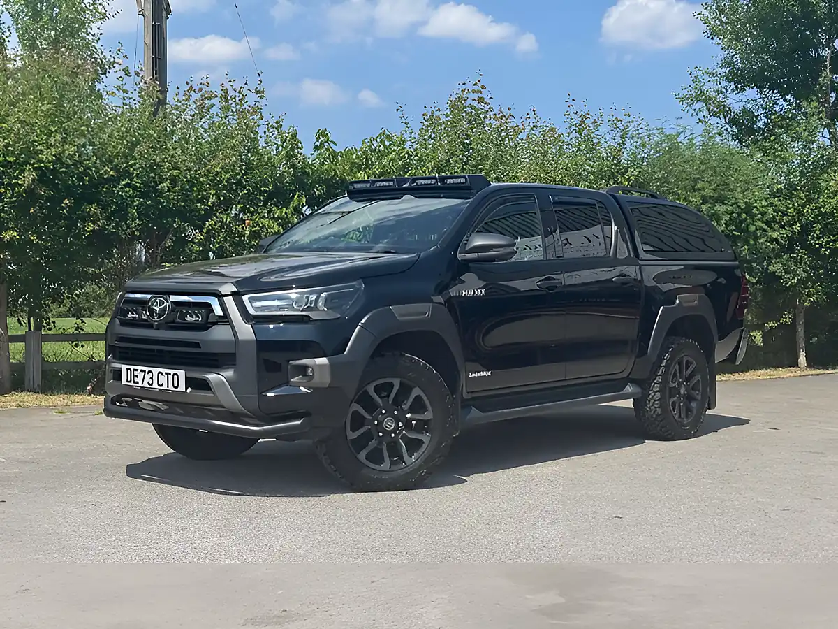 Used 2023 Toyota Hilux Hi-Luxury Invincible X Black - Interior and Exterior details 3