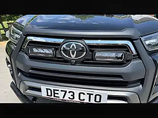 Used 2023 Toyota Hilux Hi-Luxury Invincible X Black - Interior and Exterior details 4