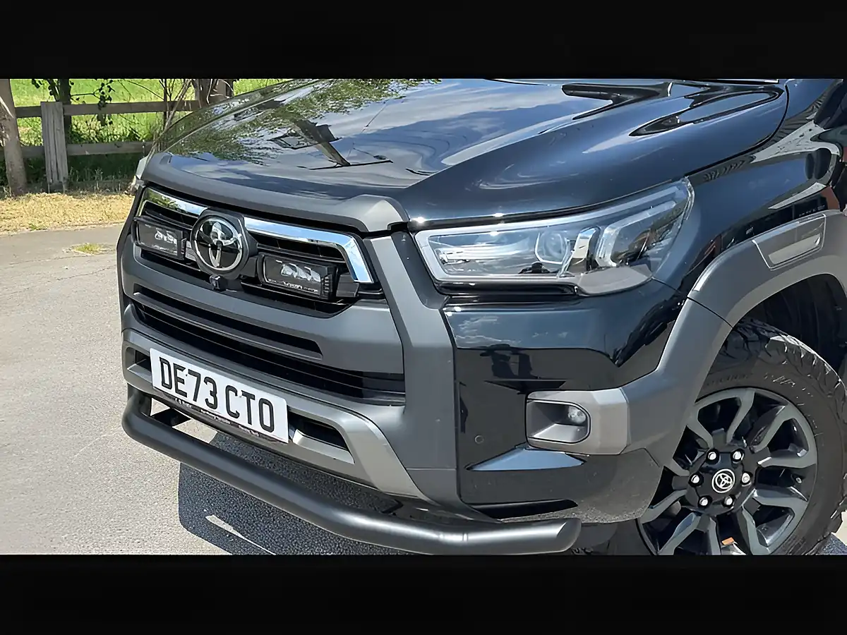 Used 2023 Toyota Hilux Hi-Luxury Invincible X Black - Interior and Exterior details 7