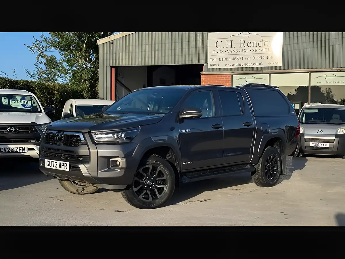 Used 2023 Toyota Hilux Hi-Luxury Invincible X Grey - Interior and Exterior details 11