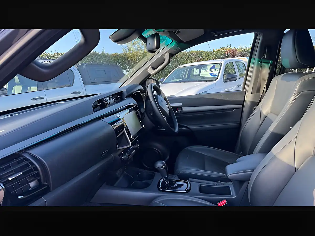 Used 2023 Toyota Hilux Hi-Luxury Invincible X Grey - Interior and Exterior details 12