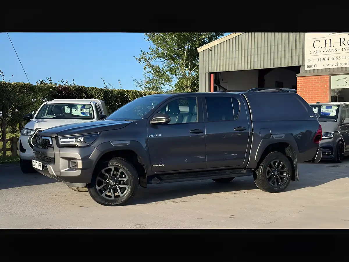 Used 2023 Toyota Hilux Hi-Luxury Invincible X Grey - Interior and Exterior details 6