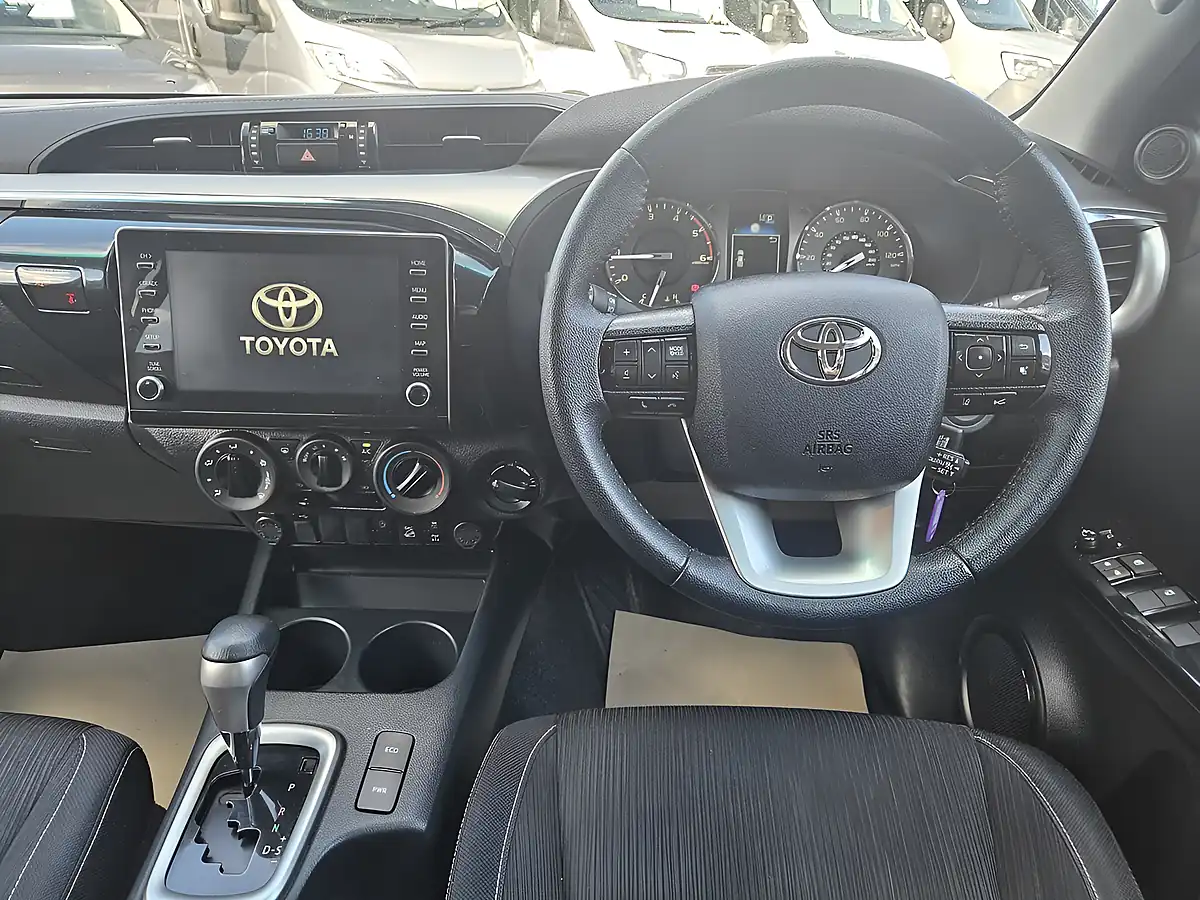 Used 2023 Toyota Hilux Icon Pickup Double Cab Black - Interior and Exterior details 11