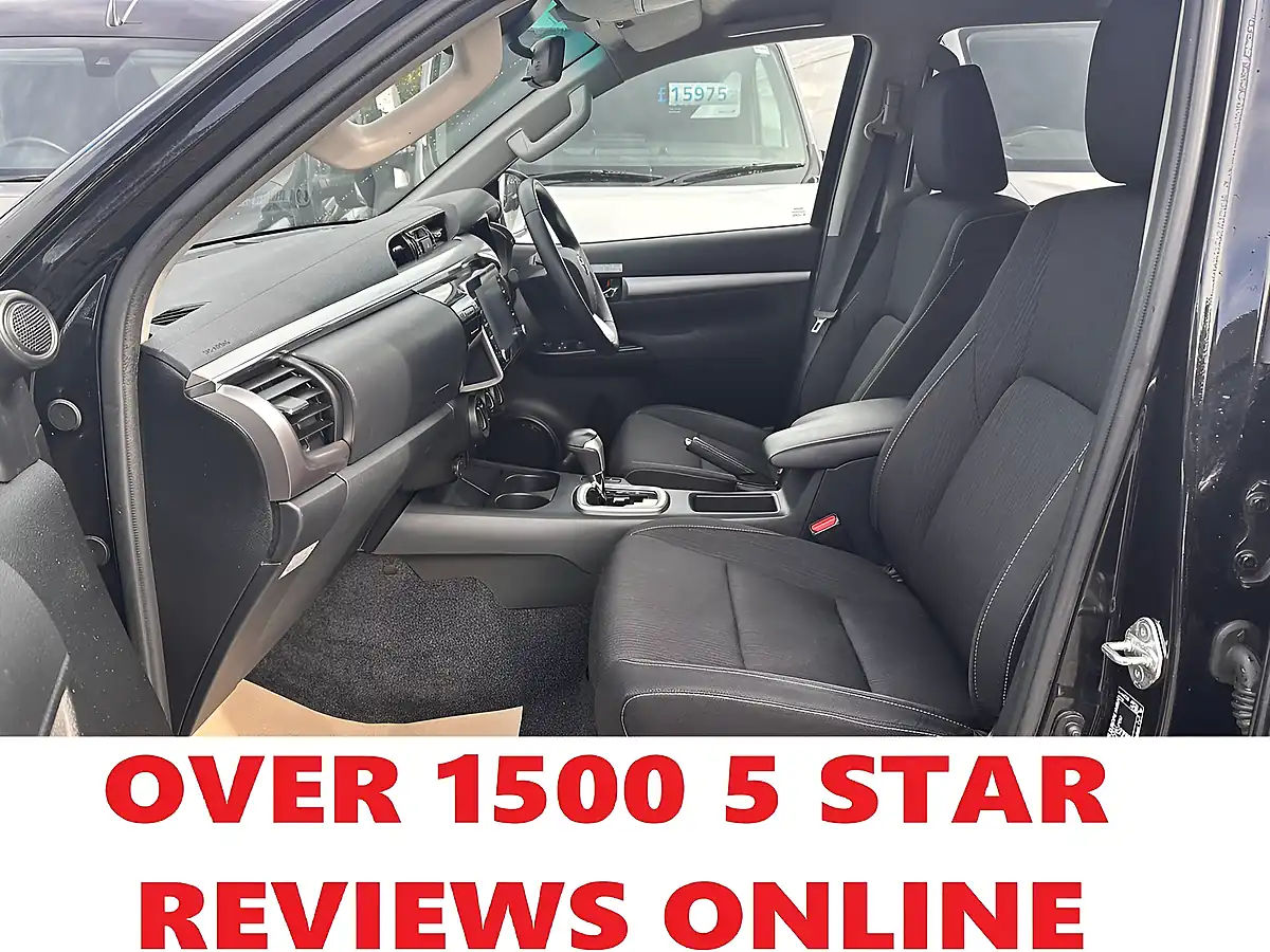 Used 2023 Toyota Hilux Icon Pickup Double Cab Black - Interior and Exterior details 2