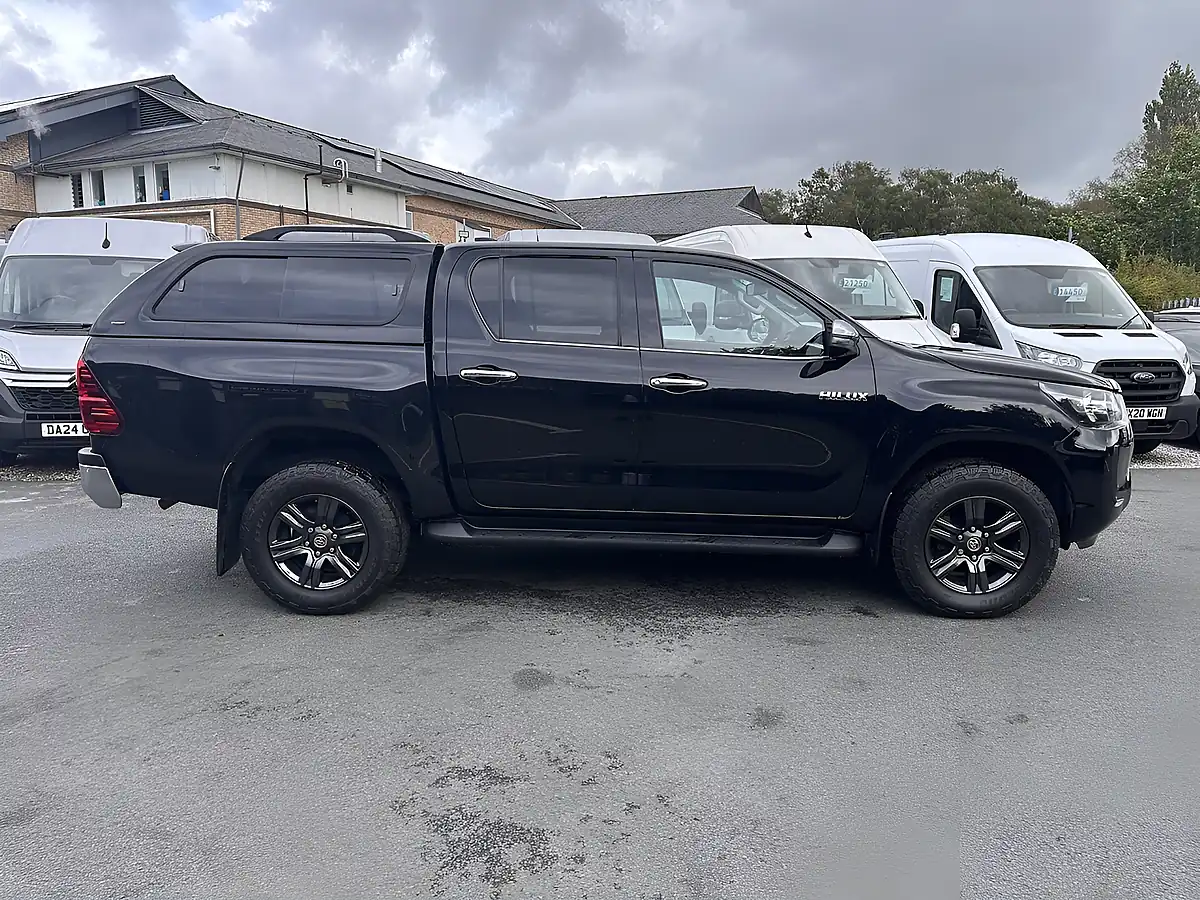 Used 2023 Toyota Hilux Icon Pickup Double Cab Black - Interior and Exterior details 8
