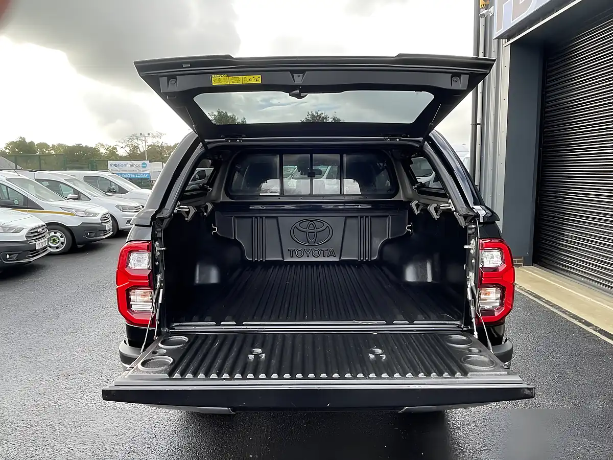 Used 2023 Toyota Hilux Invincible Black - Interior and Exterior details 12
