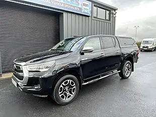 Used 2023 Toyota Hilux Invincible Black - Interior and Exterior details 2