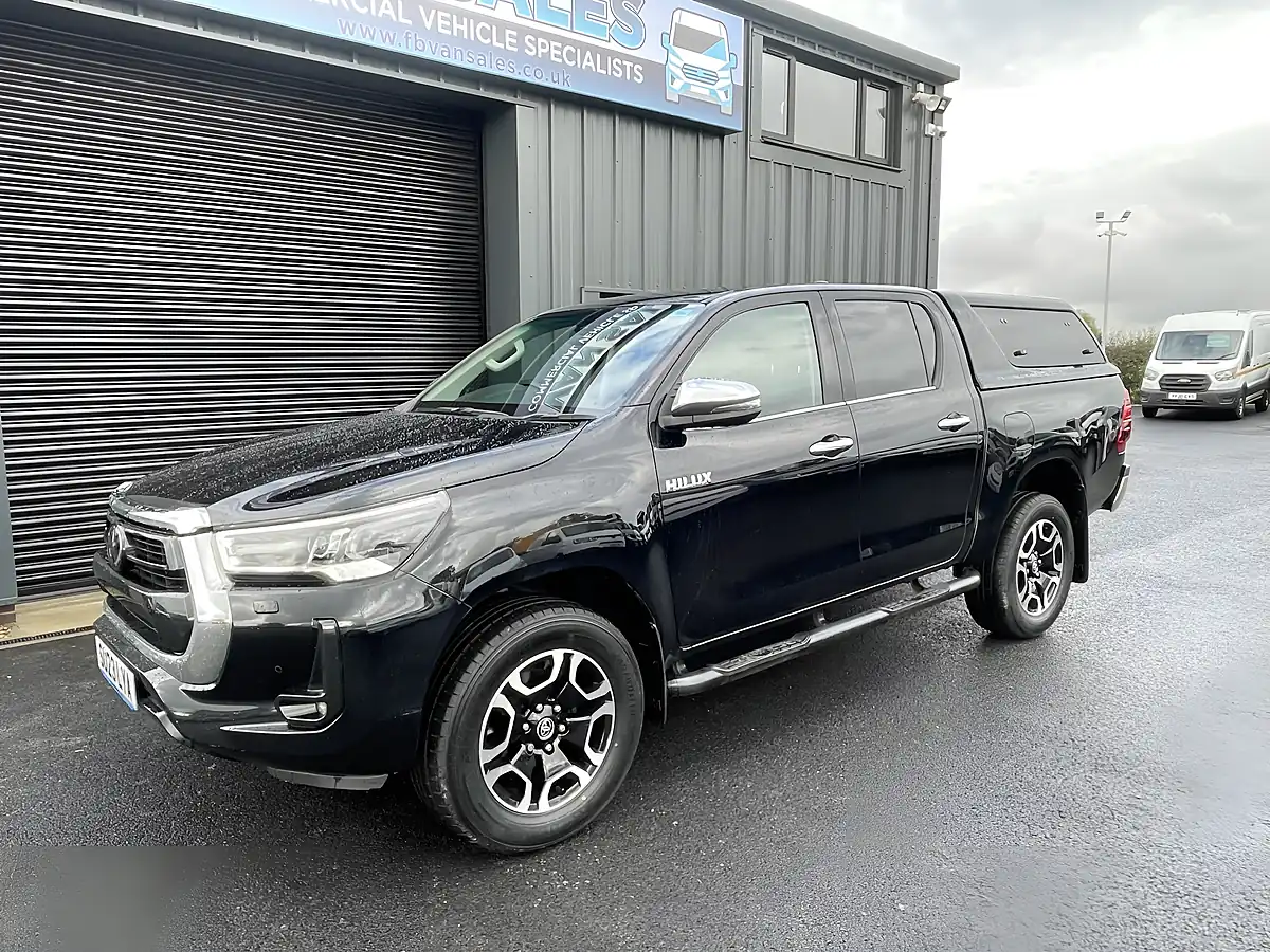 Used 2023 Toyota Hilux Invincible Black - Interior and Exterior details 2