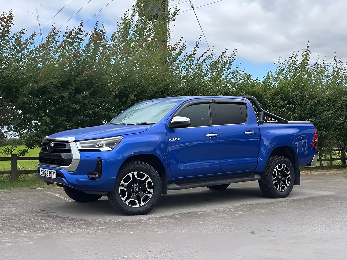 Used 2023 Toyota Hilux Invincible Blue - Front View