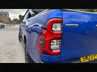 Used 2023 Toyota Hilux Invincible Blue - Interior and Exterior details 16