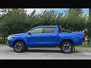 Used 2023 Toyota Hilux Invincible Blue - Interior and Exterior details 2