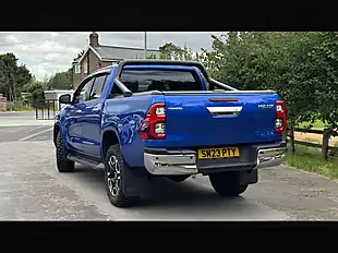 Used 2023 Toyota Hilux Invincible Blue - Interior and Exterior details 4
