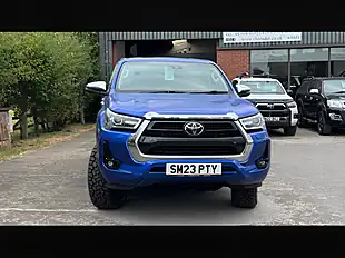 Used 2023 Toyota Hilux Invincible Blue - Interior and Exterior details 5