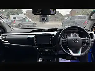 Used 2023 Toyota Hilux Invincible Blue - Interior and Exterior details 9