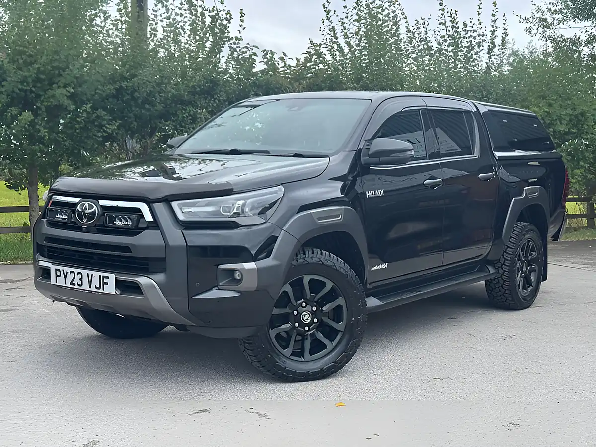 Used 2023 Toyota Hilux Invincible X Black - Front View