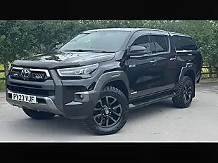 Used 2023 Toyota Hilux Invincible X Black - Interior and Exterior details 4