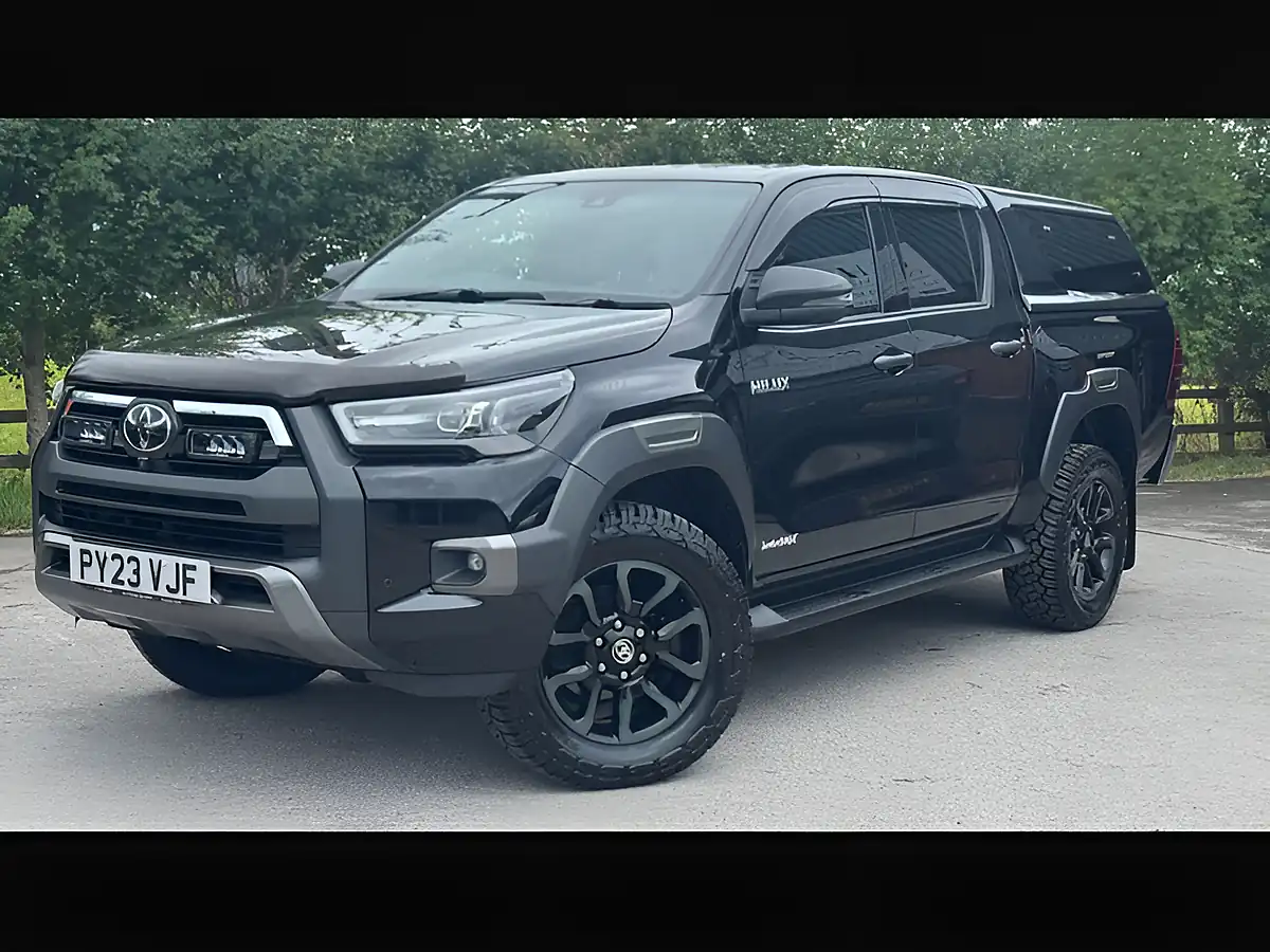 Used 2023 Toyota Hilux Invincible X Black - Interior and Exterior details 4