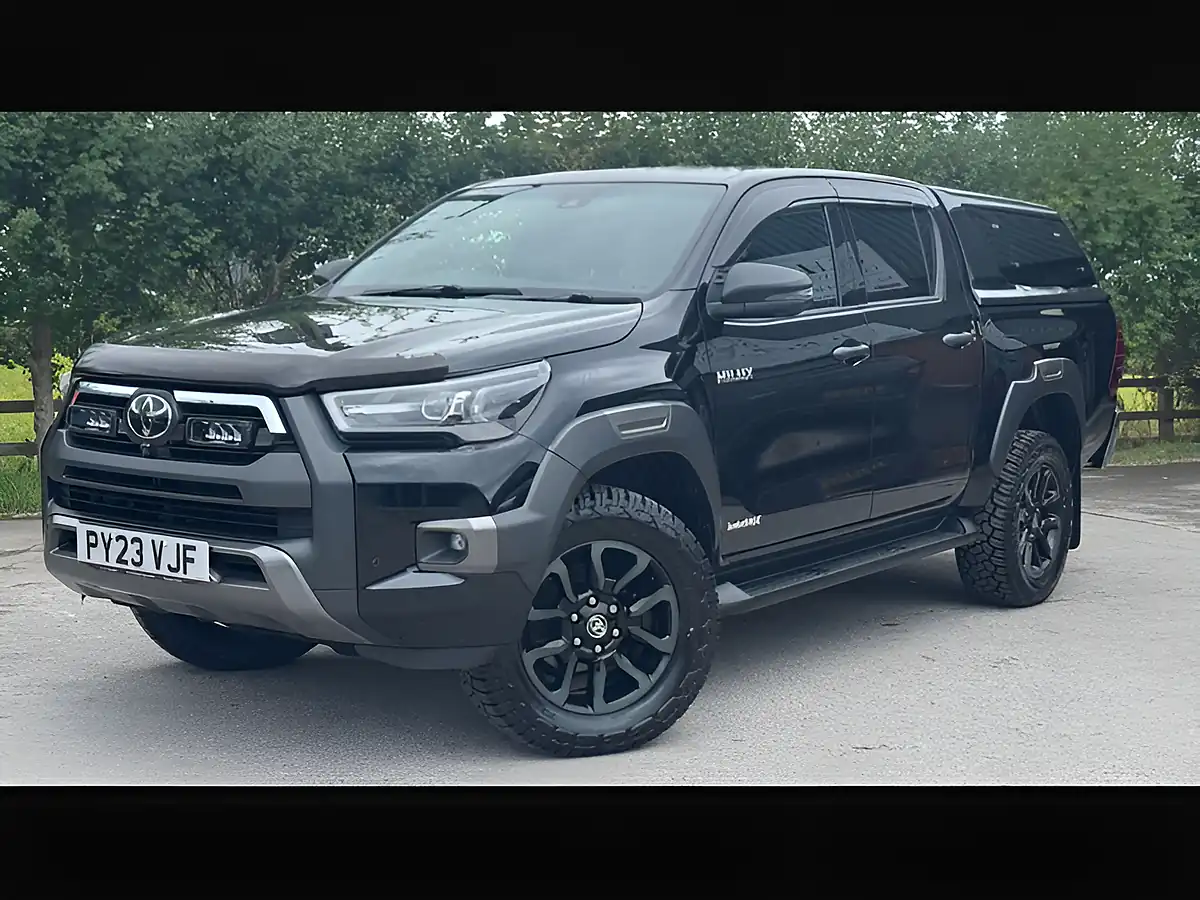 Used 2023 Toyota Hilux Invincible X Black - Interior and Exterior details 5