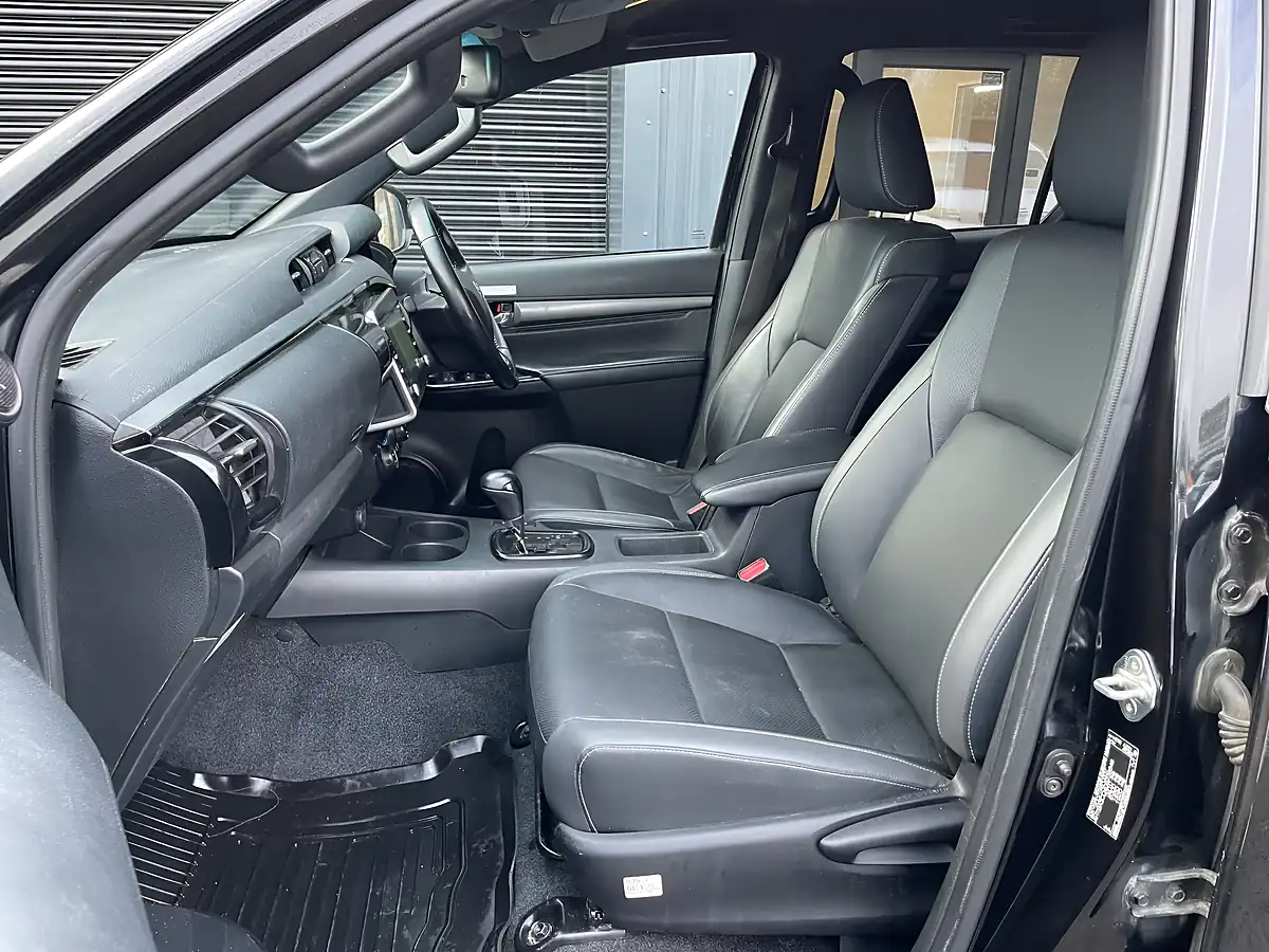 Used 2023 Toyota Hilux Invincible-X Black - Interior and Exterior details 16
