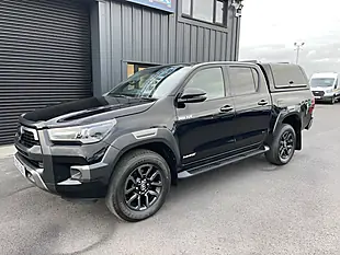 Used 2023 Toyota Hilux Invincible-X Black - Interior and Exterior details 2