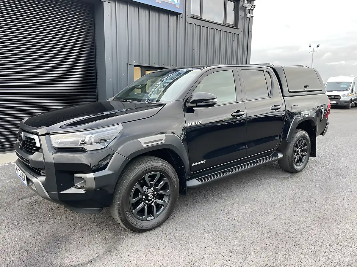 Used 2023 Toyota Hilux Invincible-X Black - Interior and Exterior details 2