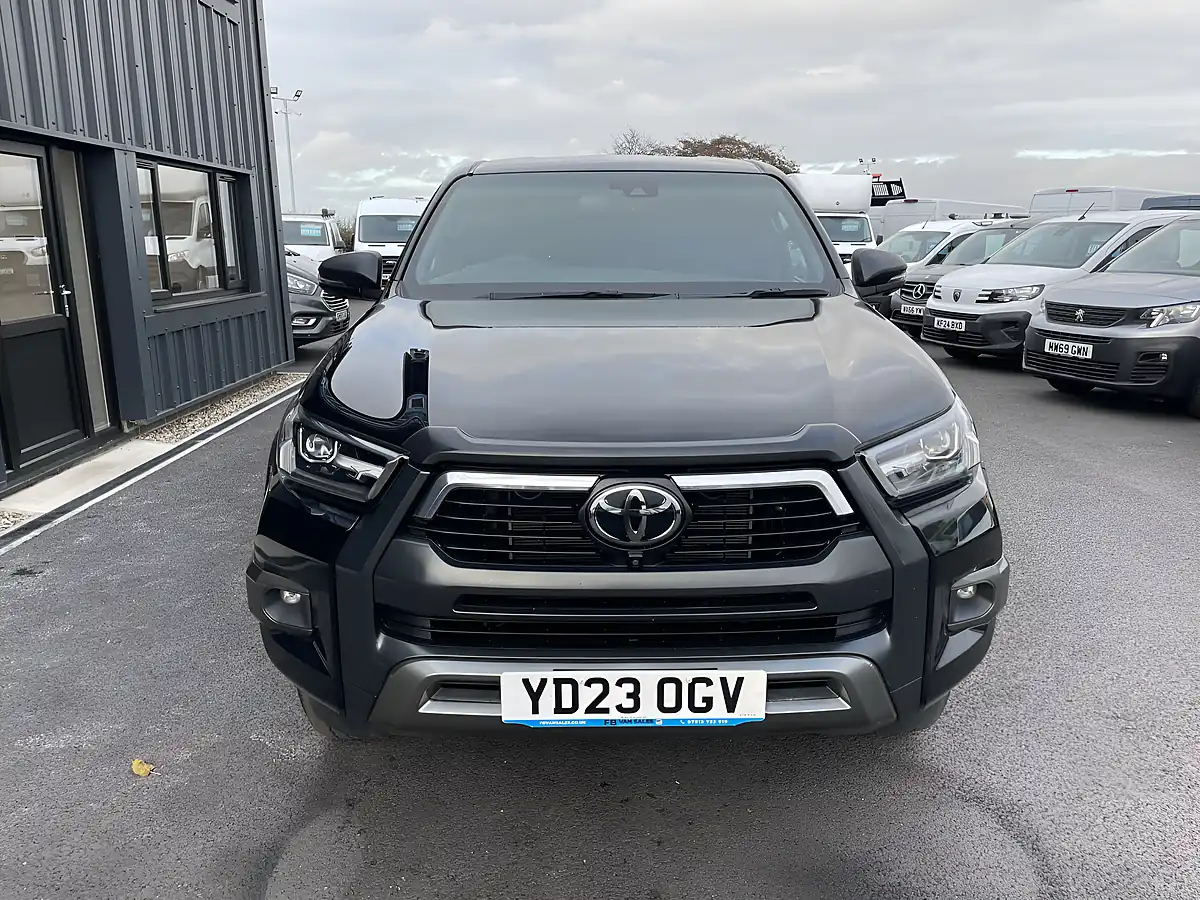 Used 2023 Toyota Hilux Invincible-X Black - Interior and Exterior details 3