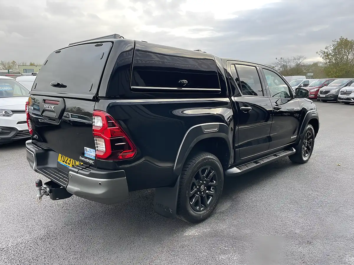 Used 2023 Toyota Hilux Invincible-X Black - Interior and Exterior details 5