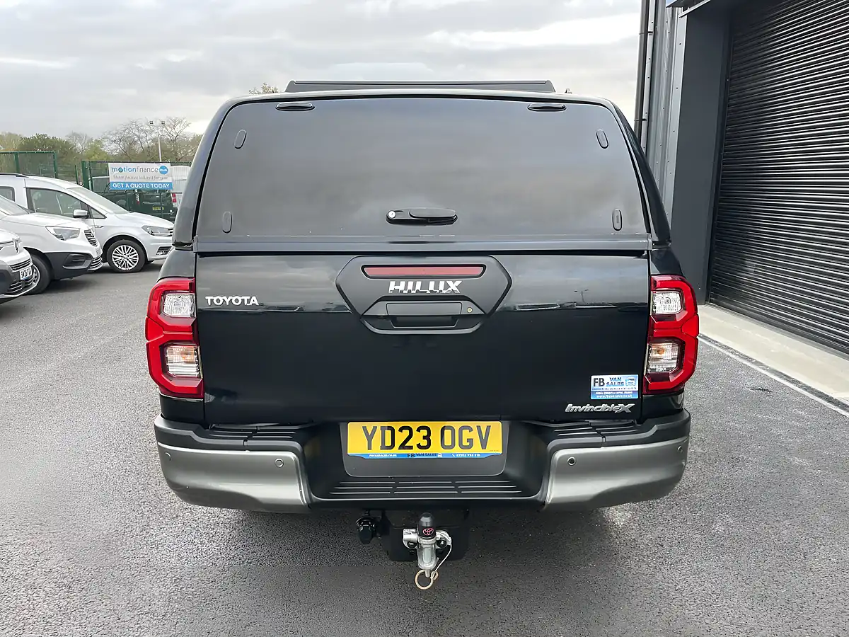 Used 2023 Toyota Hilux Invincible-X Black - Interior and Exterior details 6