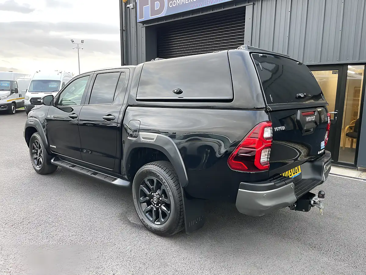 Used 2023 Toyota Hilux Invincible-X Black - Interior and Exterior details 7