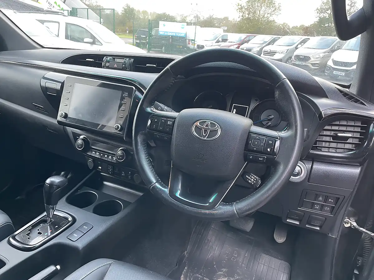 Used 2023 Toyota Hilux Invincible-X Black - Interior and Exterior details 8