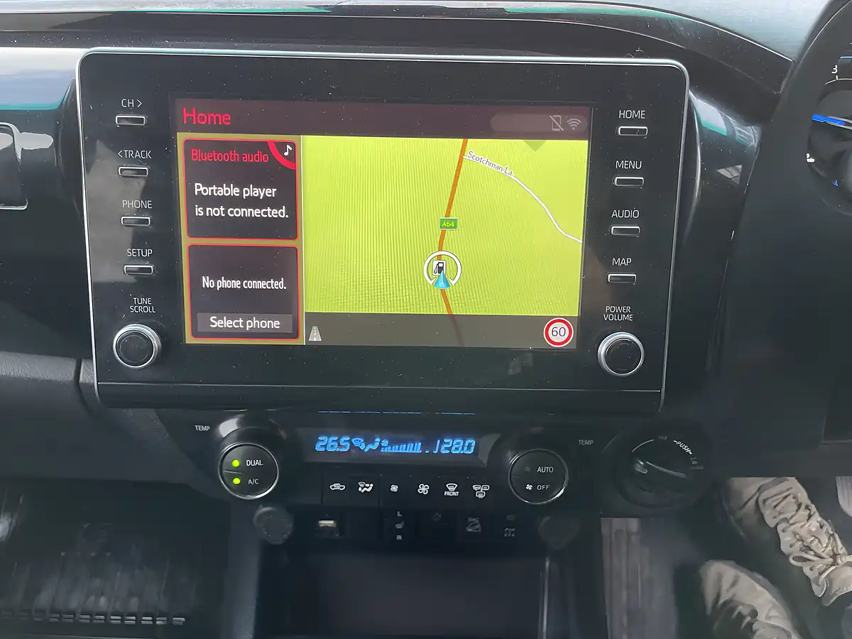 Used 2023 Toyota Hilux Invincible-X Black - Interior and Exterior details 9
