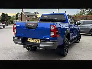 Used 2023 Toyota Hilux Invincible X Blue - Interior and Exterior details 10
