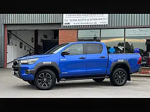 Used 2023 Toyota Hilux Invincible X Blue - Interior and Exterior details 2