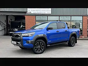 Used 2023 Toyota Hilux Invincible X Blue - Interior and Exterior details 3