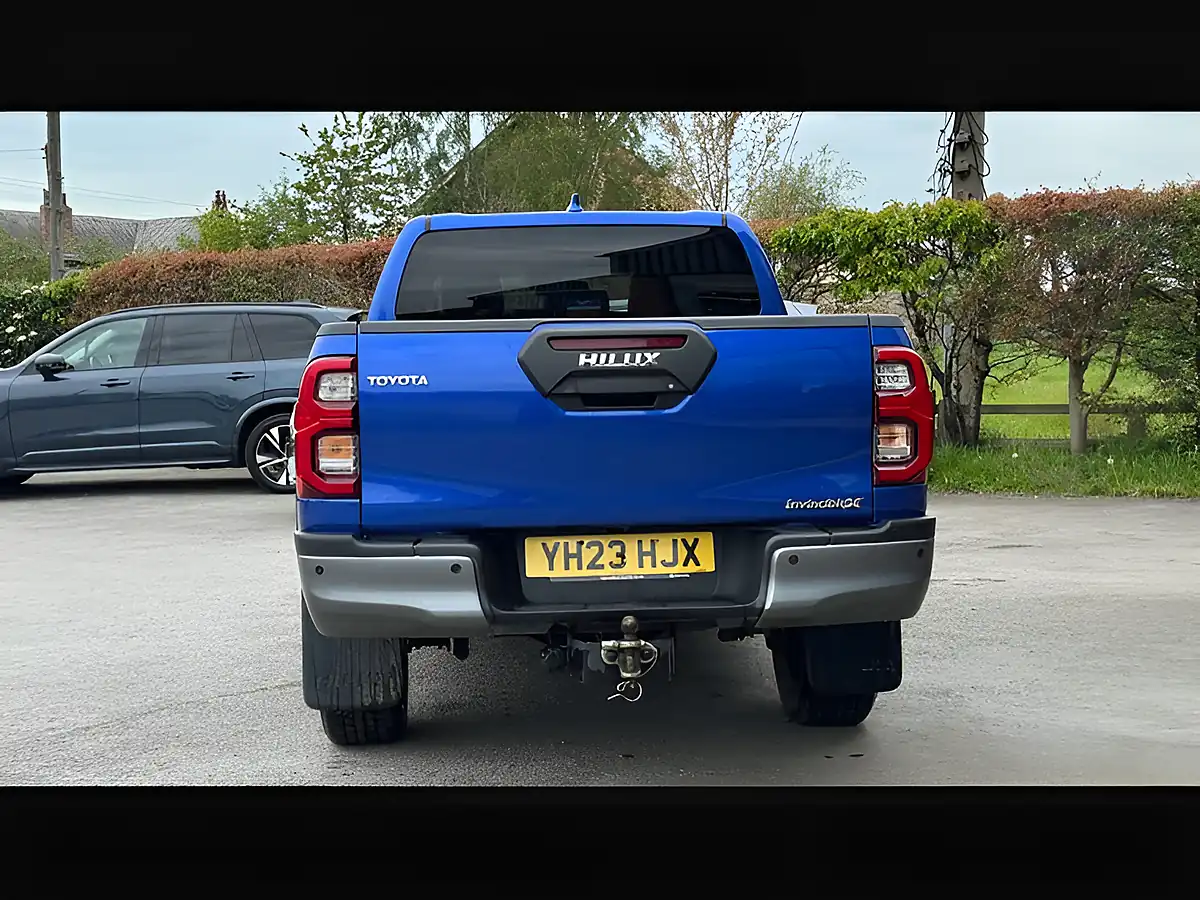 Used 2023 Toyota Hilux Invincible X Blue - Interior and Exterior details 7