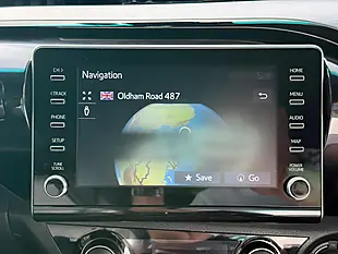 Used 2023 Toyota Hilux Invincible X Blue - Interior and Exterior details 11