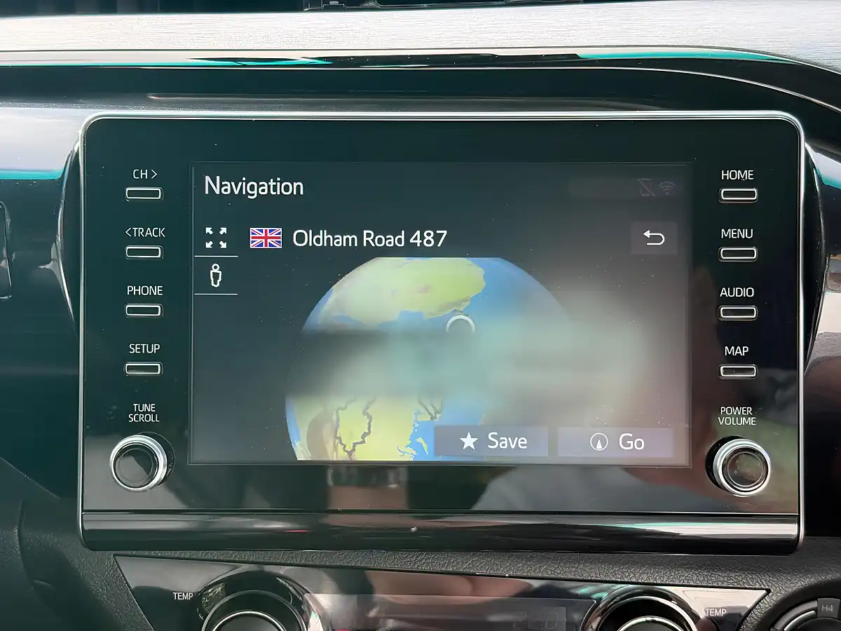 Used 2023 Toyota Hilux Invincible X Blue - Interior and Exterior details 11