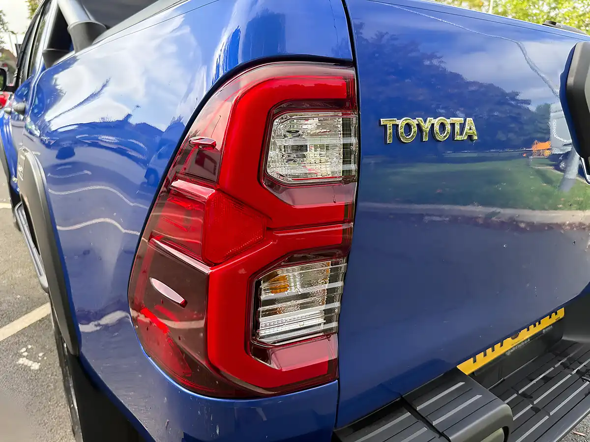 Used 2023 Toyota Hilux Invincible X Blue - Interior and Exterior details 18