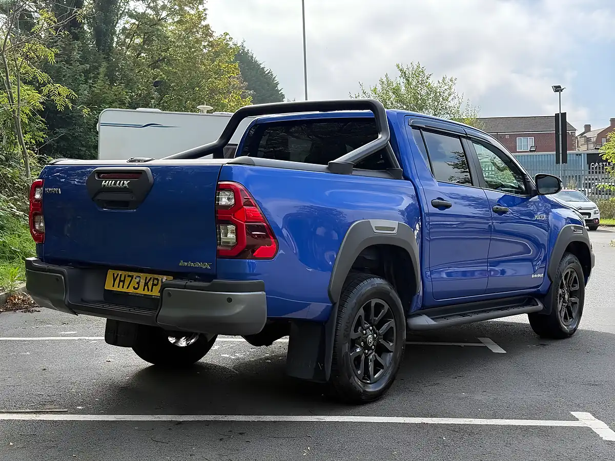 Used 2023 Toyota Hilux Invincible X Blue - Interior and Exterior details 5